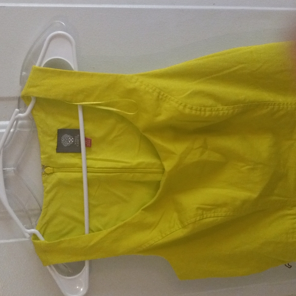 Vince Camuto dress Size 14 Color yellow - Picture 6 of 6